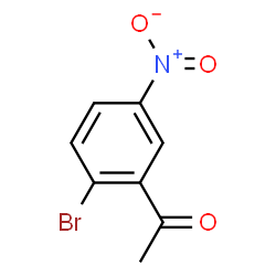 ChemSpider 2D Image | 1-(2-Bromo-5-nitrophenyl)ethanone | C8H6BrNO3