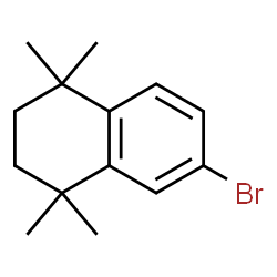 ChemSpider 2D Image | 6-Bromo-1,1,4,4-tetramethyl-1,2,3,4-tetrahydronaphthalene | C14H19Br