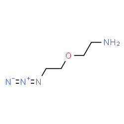 ChemSpider 2D Image | 2-(2-Azidoethoxy)ethanamine | C4H10N4O