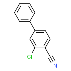ChemSpider 2D Image | 3-Chloro-4-biphenylcarbonitrile | C13H8ClN