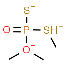 ChemSpider 2D Image | O,O,S-Trimethylphosphorodithioate | C3H9O2PS2
