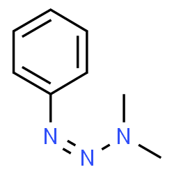 ChemSpider 2D Image | 1-phenyl-3,3-dimethyltriazene | C8H11N3