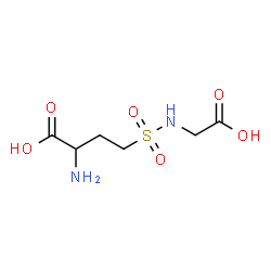 ChemSpider 2D Image | 2-Amino-4-[(carboxymethyl)sulfamoyl]butanoic acid | C6H12N2O6S