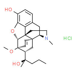 ChemSpider 2D Image | Etorphine hydrochloride | C25H34ClNO4