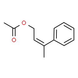 ChemSpider 2D Image | 3-phenyl-2-butenyl acetate | C12H14O2