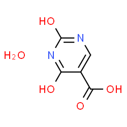 ChemSpider 2D Image | uracil-5-carboxylic acid momohydrate | C5H6N2O5