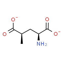ChemSpider 2D Image | 2S,4R-4-Methylglutamate | C6H9NO4