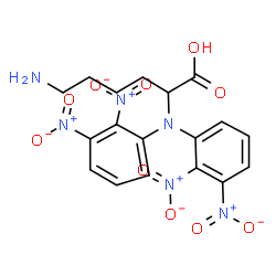 ChemSpider 2D Image | bis(dinitrophenyl)lysine | C18H18N6O10