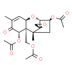 ChemSpider 2D Image | Triacetyldeoxynivalenol | C21H26O9