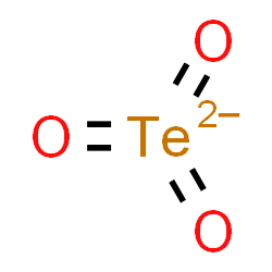 ChemSpider 2D Image | trioxotellurate(2-) | O3Te