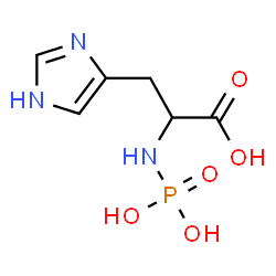 ChemSpider 2D Image | phosphohistidine | C6H10N3O5P