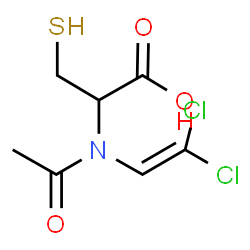 ChemSpider 2D Image | N-Acetyl-N-(2,2-dichlorovinyl)cysteine | C7H9Cl2NO3S