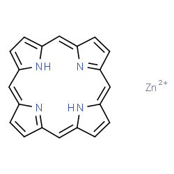 ChemSpider 2D Image | zinc porphyrin | C20H14N4Zn