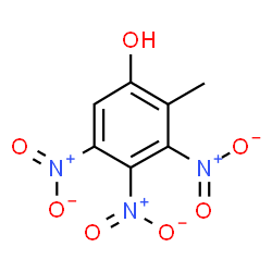 ChemSpider 2D Image | Methyltrinitrophenol | C7H5N3O7