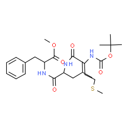ChemSpider 2D Image | Methyl N-{[(2-methyl-2-propanyl)oxy]carbonyl}methionylleucylphenylalaninate | C26H41N3O6S