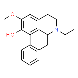 ChemSpider 2D Image | 6-Ethyl-2-methoxynoraporphin-1-ol | C19H21NO2