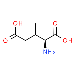 ChemSpider 2D Image | 3-Methyl-L-glutamic acid | C6H11NO4