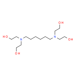 ChemSpider 2D Image | 2,2',2'',2'''-(1,6-Hexanediyldinitrilo)tetraethanol | C14H32N2O4