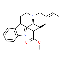 ChemSpider 2D Image | Methyl (15alpha,16xi,19E)-akuammilan-17-oate | C20H22N2O2
