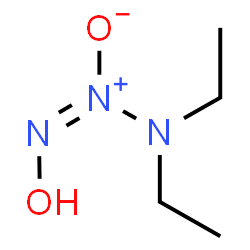 ChemSpider 2D Image | Ethanamine, N-ethyl-N-(hydroxy-NNO-azoxy)- | C4H11N3O2