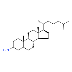 ChemSpider 2D Image | Cholestan-3-amine | C27H49N
