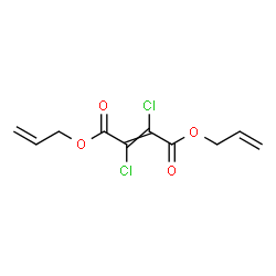 ChemSpider 2D Image | Diallyl 2,3-dichloro-2-butenedioate | C10H10Cl2O4