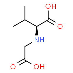 ChemSpider 2D Image | N-(Carboxymethyl)-L-valine | C7H13NO4