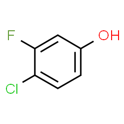 ChemSpider 2D Image | 4-Chloro-3-fluorophenol | C6H4ClFO