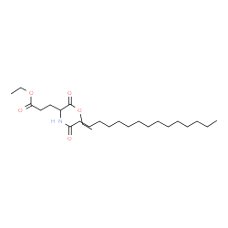 ChemSpider 2D Image | Diethyl N-palmitoylglutamate | C25H47NO5
