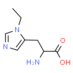 ChemSpider 2D Image | 3-Ethylhistidine | C8H13N3O2
