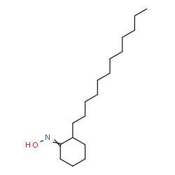 ChemSpider 2D Image | 2-Dodecyl-N-hydroxycyclohexanimine | C18H35NO