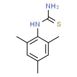 ChemSpider 2D Image | 1-Mesitylthiourea | C10H14N2S