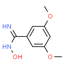ChemSpider 2D Image | 3,5-Dimethoxy-benzamidoxime | C9H12N2O3