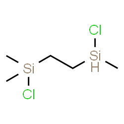 ChemSpider 2D Image | 2,5-Dichloro-2-methyl-2,5-disilahexane | C5H14Cl2Si2