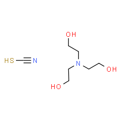 ChemSpider 2D Image | Triethanolamine thiocyanate | C7H16N2O3S