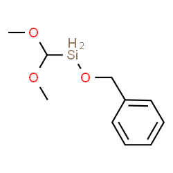 ChemSpider 2D Image | (Benzyloxy)(dimethoxymethyl)silane | C10H16O3Si