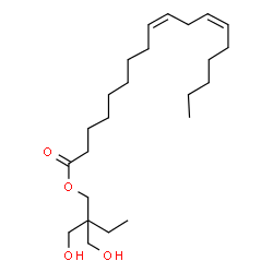 ChemSpider 2D Image | 2,2-Bis(hydroxymethyl)butyl (9Z,12Z)-9,12-octadecadienoate | C24H44O4