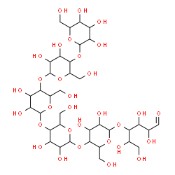 ChemSpider 2D Image | Hexopyranosyl-(1->4)hexopyranosyl-(1->4)hexopyranosyl-(1->4)hexopyranosyl-(1->4)hexopyranosyl-(1->4)hexose | C36H62O31