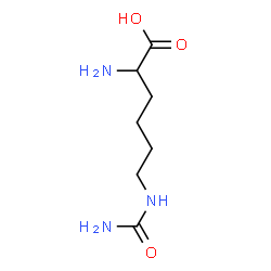 ChemSpider 2D Image | Homocitrulline, D- | C7H15N3O3