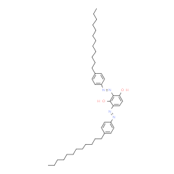 ChemSpider 2D Image | 2,4-Bis(p-dodecylphenylazo)resorcinol | C42H62N4O2