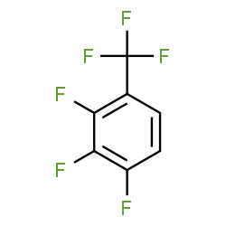 ChemSpider 2D Image | 2,3,4-TRIFLUOROBENZOTRIFLUORIDE | C7H2F6