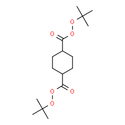 ChemSpider 2D Image | Bis(2-methyl-2-propanyl) 1,4-cyclohexanedicarboperoxoate | C16H28O6