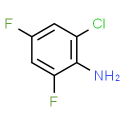 ChemSpider 2D Image | 2-Chloro-4,6-difluoroaniline | C6H4ClF2N