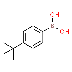 ChemSpider 2D Image | 4-t-Butylphenylboronic acid | C10H15BO2