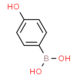 ChemSpider 2D Image | 4-Hydroxyphenylboronicacid | C6H7BO3