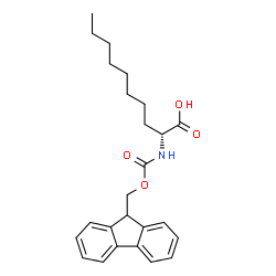 ChemSpider 2D Image | Fmoc-octyl-D-Gly-OH | C25H31NO4