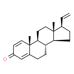 ChemSpider 2D Image | 1,4,20-pregnatrien-3-one | C21H28O