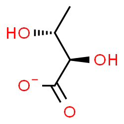 ChemSpider 2D Image | 4-Deoxyerythronate | C4H7O4
