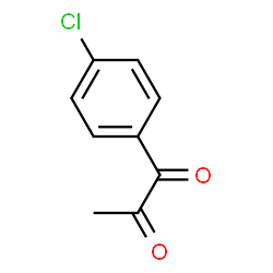 ChemSpider 2D Image | 1-(4-Chlorophenyl)-1,2-propandione | C9H7ClO2