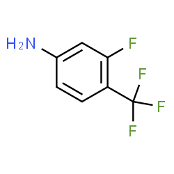 ChemSpider 2D Image | 4-Amino-2-fluorobenzotrifluoride | C7H5F4N